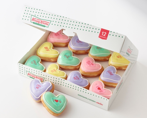 doughnuts for valentines day